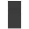 vidaXL Rullaverho Blackout Musta 70x150 cm Kankaan leveys 65,7 cm