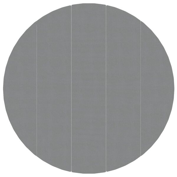vidaXL Uima-altaan aluskangas harmaa Ø550 cm polyesteri geotekstiili