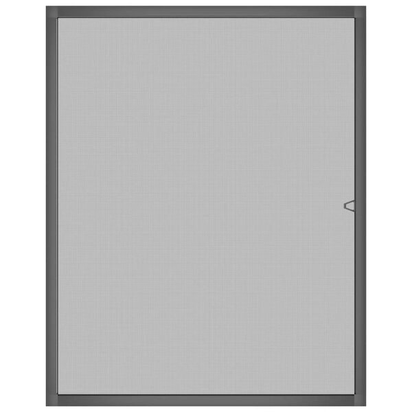 vidaXL Hyönteisverkko ikkunaan antrasiitti 100x120 cm
