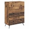vidaXL Laatikkokaappi 66 x 34,5 x 90 cm Tekninen puu Vanha puu