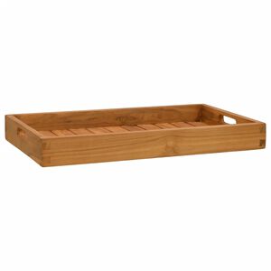 vidaXL Tarjotin 60x35 cm t&auml;ysi tiikki