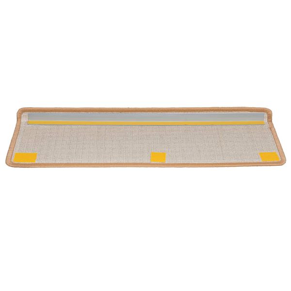 vidaXL Porrasmatot 20 kpl 65x21x4 cm Beige Suorakulmainen Reuna