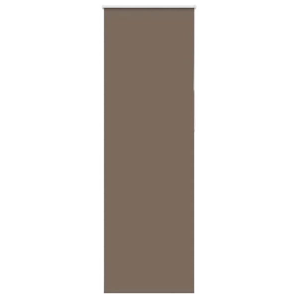 vidaXL Rullaverho Blackout kahvi 85x210 cm Kankaan leveys 80,7 cm