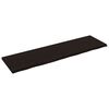 vidaXL Kylpyhuoneen ty&ouml;taso t.ruskea 180x50x(2-4)cm k&auml;sitelty t&auml;yspuu