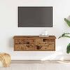 vidaXL Seinäkaappi vanha puu 60x26x18,5 cm tekninen puu