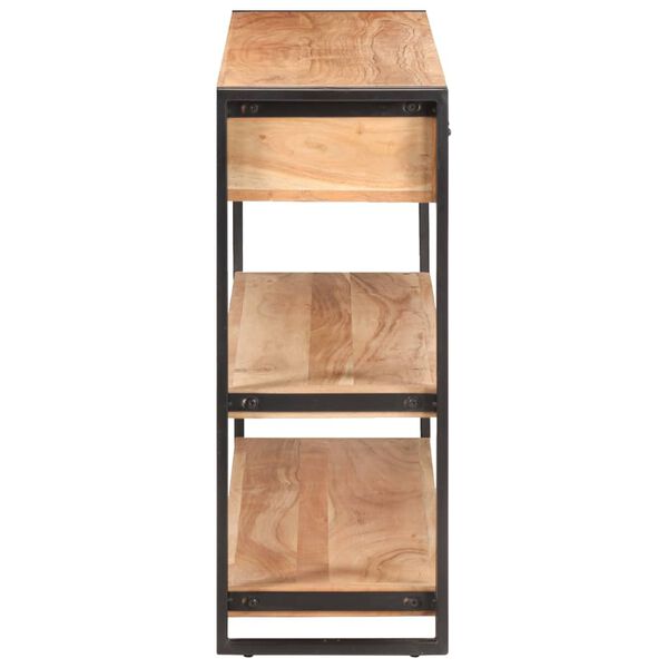 vidaXL Senkki 120x30x75 cm täysi akaasiapuu