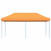 vidaXL Taitettava pop-up juhlateltta oranssi 580x292x315 cm