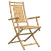 vidaXL Taitettavat puutarhatuolit 4 kpl 53x66x99 cm bambu