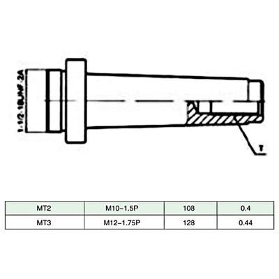 vidaXL 15-osainen poratyökalusarja 50 mm porapää MT3-F1-12