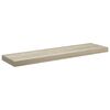 vidaXL Kelluvat sein&auml;hyllyt 2 kpl tammi 90x23,5x3,8 cm MDF