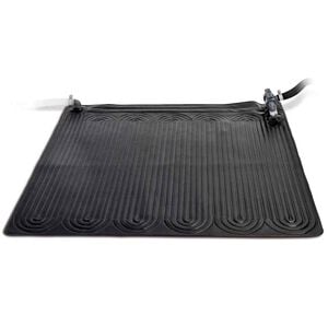 Intex Aurinkoenergialla toimiva l&auml;mmitysmatto PVC 1,2x1,2 m musta
