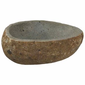 vidaXL Johtokivibassari Vaaleanharmaa (30-37) x (25-30) x 12 cm