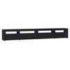 vidaXL TV-taso LED-valoilla musta 270x35x40 cm