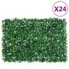 vidaXL Keinotekoinen pensasaita 24 kpl vihre&auml; 40x60 cm