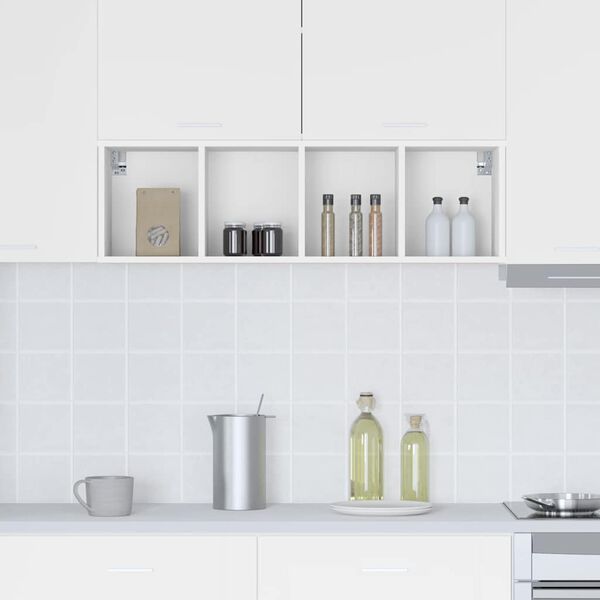 vidaXL Henkarikaappi Valkoinen 30 x 29,5 x 100 cm Tekninen puu