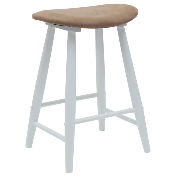 vidaXL Ruokatuolit 2 pcs Valkoinen 46 x 37 x 63 cm Kest&auml;v&auml; Kumipuinen