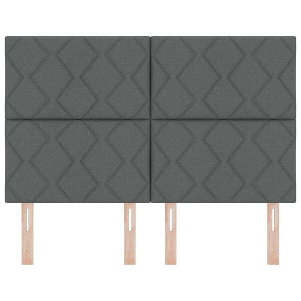 vidaXL P&auml;&auml;tylevy p&auml;&auml;tyll&auml; Tumma harmaa 144 cm Nahkavaatetus