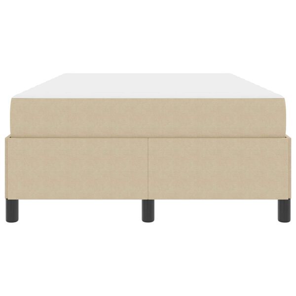 vidaXL Sängyn runko Vaalea vihreä harmaa 120 x 200 cm kangas