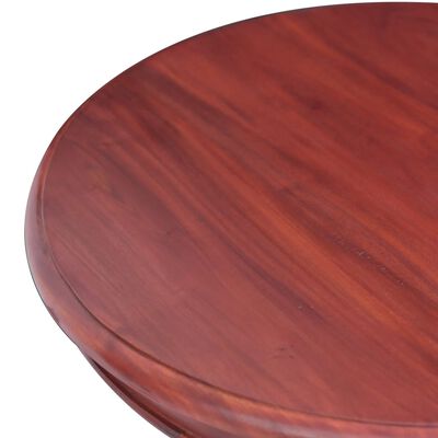 vidaXL Sivupöytä ruskea 50x50x65 cm täysi mahonki