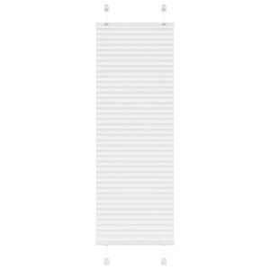 vidaXL laskostettu blind Valkoinen 40x100 cm Kankaan leveys 39,4 cm