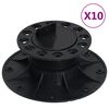 vidaXL S&auml;&auml;dett&auml;v&auml;t terassin jalat 10 kpl 60&ndash;88 mm