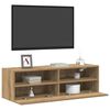 vidaXL TV-sein&auml;kaappi 2 pcs artesaani tammi 100 x 30 x 30 cm