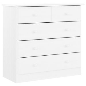 vidaXL Lipasto ALTA valkoinen 77x35x73 cm t&auml;ysi m&auml;nty