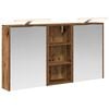 vidaXL Kylpyhuoneen kaappisetti 3 kpl 116 x 16 x 62,5 cm Tekninen puu