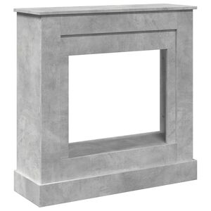 vidaXL Takkakehys betoninharmaa 90x30x90 cm tekninen puu