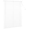 vidaXL Venezia-verho Valkoinen 150 x 110 cm Polyvinyylikloridi