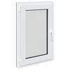 vidaXL Kellari-ikkuna RISOR 60 x 100 cm PVC ja lasi Antrasiitti