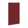 vidaXL laskostettu Blind Bordeaux Red 70x150 cm Kankaan leveys