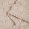 vidaXL Heittoviltti Beige 150 x 130 cm Fleese