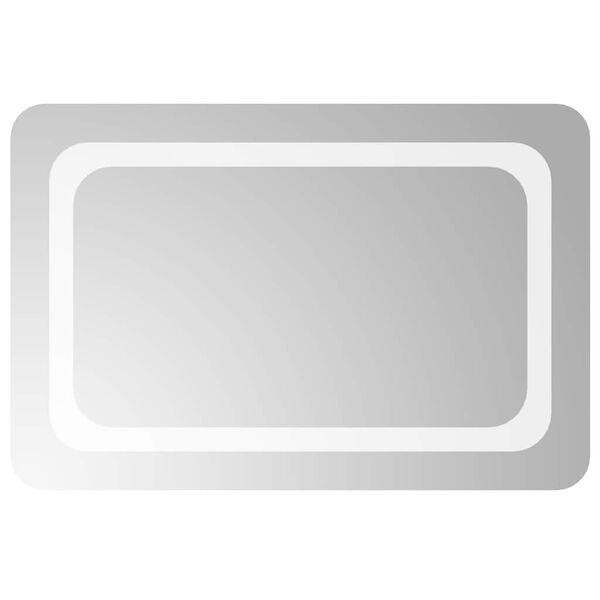 vidaXL Kylpyhuoneen LED-peili 60x40 cm