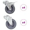 vidaXL Rullapy&ouml;r&auml;t pultinrei&acute;ill&auml; 8 kpl 75 mm