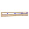 vidaXL TV-taso LED-valoilla Sonoma-tammi 270x35x40 cm