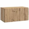 vidaXL Sein&auml;lle asennettava TV-kaappi 59,5 x 31 x 30 cm Artisaanitammi