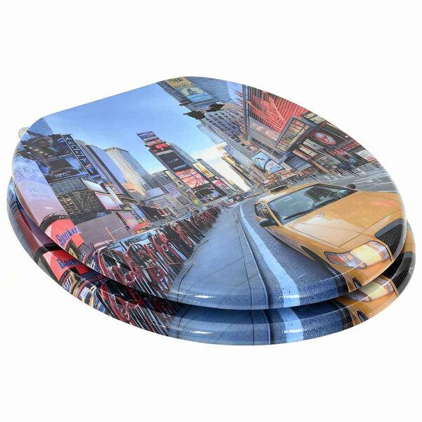 vidaXL WC-istuin Moniv&auml;rinen 44 x 38 cm MDF-levy