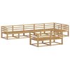 vidaXL Ulkosohvakokoelma 8 pcs valkoinen 404 x 166,5 x 73 cm