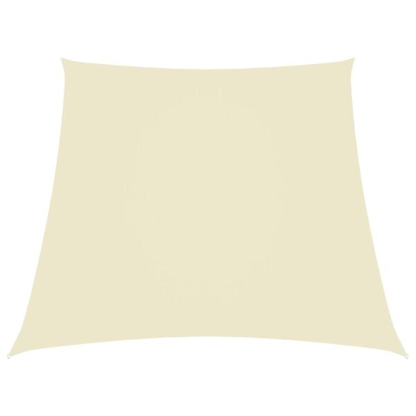 vidaXL Aurinkopurje Oxford-kangas puolisuunnikas 2/4x3 m kerma