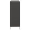 vidaXL Highboard Musta 101,5x39x103,5 cm Ter&auml;s