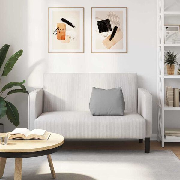 vidaXL Selk&auml;tyyny Pilviharmaa 45 x 20 x 35 cm kangas