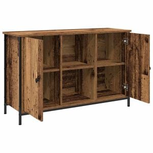 vidaXL TV-tasosetti Vanha Puu 101 x 35 x 65 cm Tekninen puu
