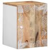 vidaXL Kylpyhuoneen ripustuskaappi 38x33,5x48 cm Massiivipuu Mango