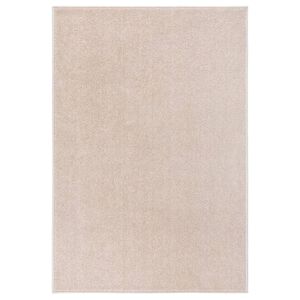 vidaXL Lyhytnukkainen matto 200x290 cm tumma beige
