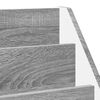 vidaXL Lasten kirjahylly Harmaa Sonoma 60 x 29,5 x 69 cm Tekninen puu