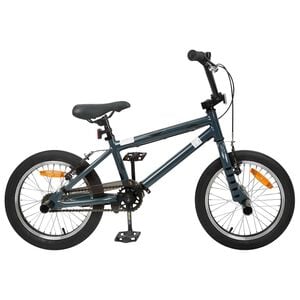 vidaXL BMX Py&ouml;r&auml; 16 Tuumaa 5-8 vuotta Tummanharmaa