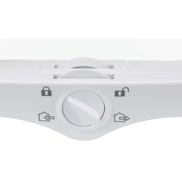 TRIXIE Nelisuuntainen kissanluukku 2 tunnelilla valkoinen