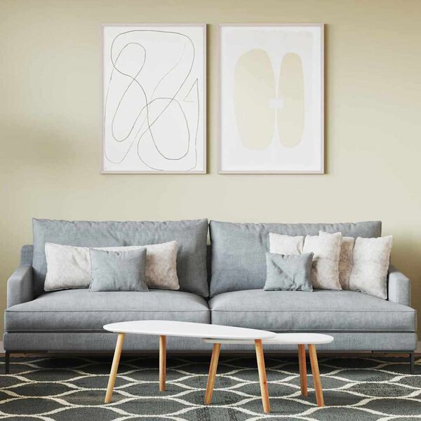 vidaXL Seinämaali Ruskea 16,5 x 16,5 x 15,9 cm Seinätaideteos