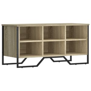 vidaXL Kenk&auml;kaappi Sonoma-tammi 90x38x45,5 cm tekninen puu